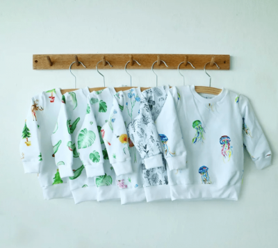 Baby Botanic - Sweater Monstera