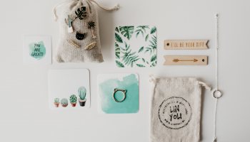 Flatlay webshop producten